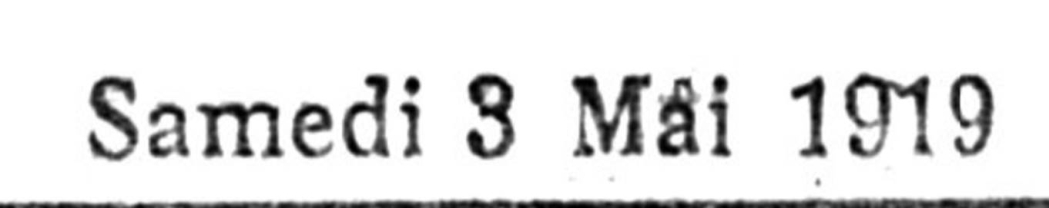 En-tête 3 mai 1919